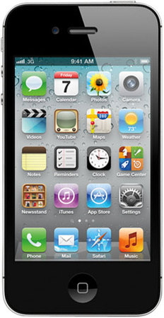 Смартфон APPLE iPhone 4S 16GB Black - Ачинск