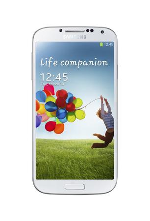 Смартфон Samsung Galaxy S4 GT-I9500 64Gb White - Ачинск